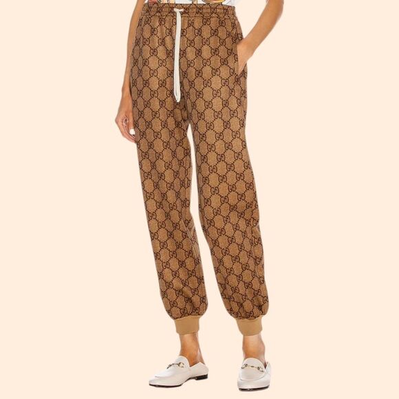 Gucci GG Technical Jersey Joggers - Picture 1 of 11